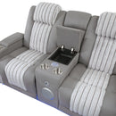 Duran - Power Reclining Set With Power Headrest by HouseOfZazla