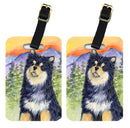 Finnish Lapphund Luggage Tag