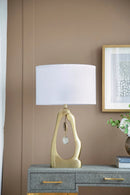 Geode-Inspired Gold Aluminum Table Lamp by HouseOfZazla