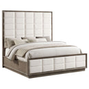 Prescott - Upholstered Panel Bed by HouseOfZazla