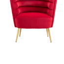 Accent Chair, leisure single chair with Golden feet