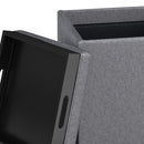 Rockwood - Upholstered Cube Storage Ottoman With Tray by Unique Piece Furniture