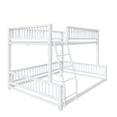 Bunk Bed With Ladder And Safety Guardrails by HouseOfZazla