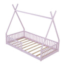 House Shaped Design Bed With Fence by HouseOfZazla