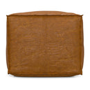 Brody - Square Pouf - Tan by HouseOfZazla