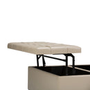 Harrison - Upholstered Coffee Table Storage Ottoman by Unique Piece Furniture