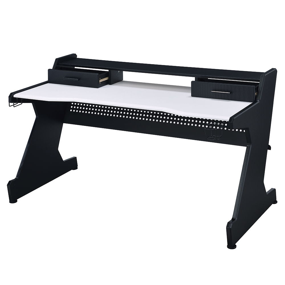 Bigga - Gaming Desk - Black & White, photo 4 of 6