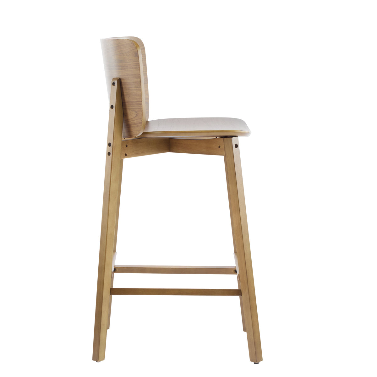 Pari Indoor Wooden Barstool, photo 9 of 10