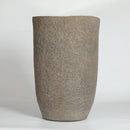 Round Concrete Planter Set of 2, Large Indoor & Outdoor Planter Pots by HouseOfZazla