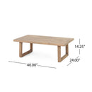 4-Pieces Acacia Wood Patio Furniture Set by HouseOfZazla