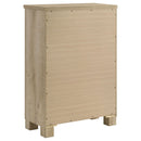 Sansome - 5 Drawer Bedroom Chest - Oak by HouseOfZazla