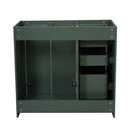 Retro Style Bathroom Vanity, 3 Drawers & Soft Closing Doors by HouseOfZazla
