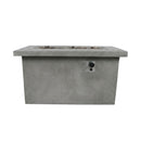 Propane / Natural Gas Outdoor Fire Pit Table - Gray