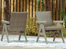 Cliff Trails - Rocking Arm Chair (Set of 2) - Beige by Unique Piece Furniture
