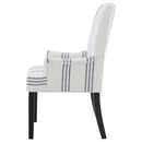 Draper - Upholstered Arm Chair - Beige