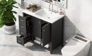 36" Bathroom Vanity with Sink Top and Storage Cabinet by HouseOfZazla