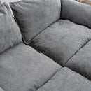 Convertible Combination Sofa With Footstools With Storage by Unique Piece Furniture