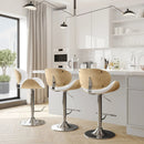 Marana - Handcrafted Bentwood Adjustable Swivel Bar Stool by Unique Piece Furniture