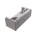 81.89"Teddy Large Modern Sofa with Gold Metal Legs,3 Seater Upholstered Sofa Love Seats Furniture for Bedroom, Apartment