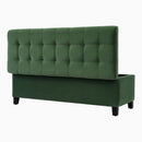 Upholstered Storage Ottoman Bench, Foot Rest For Bedroom by HouseOfZazla