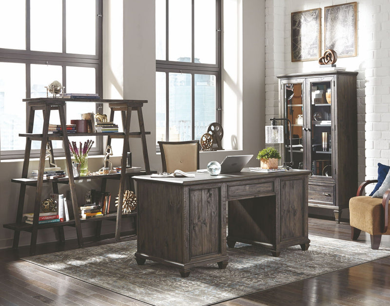 Sutton Place - Executive Desk - Weathered Charcoal, photo 5 of 6