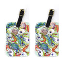 Crab Shrimp Oysters Luggage Tag