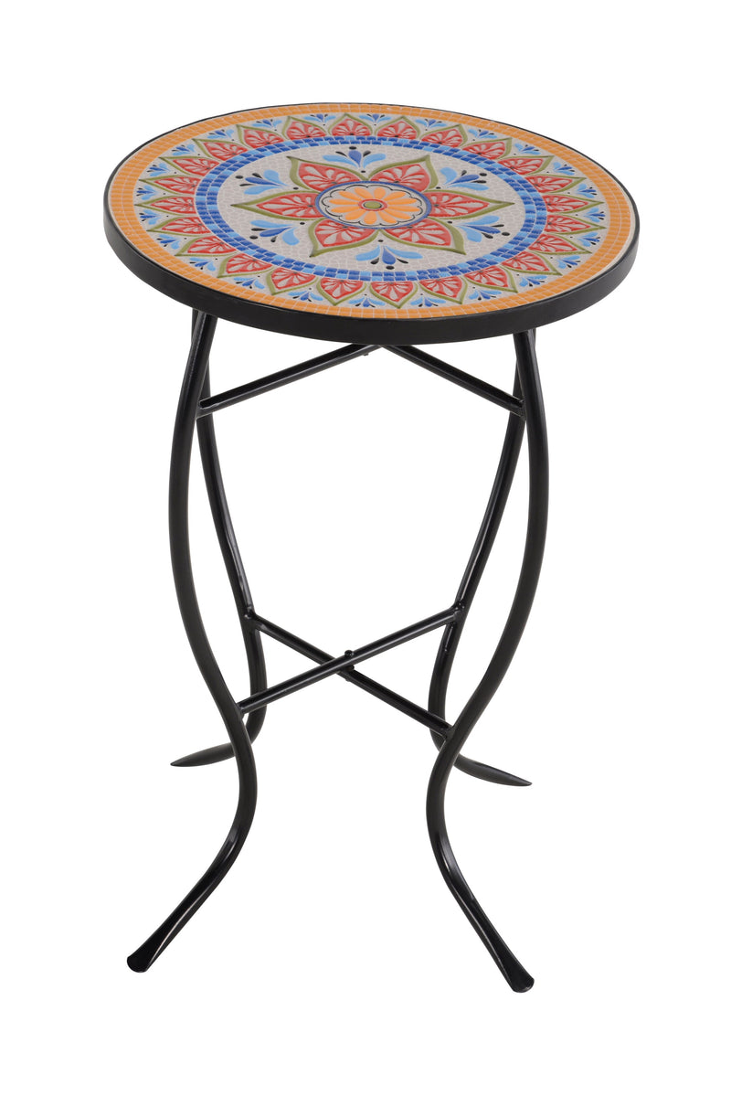 3 Pieces Outdoor Conversation Set, Patio Bistro Sets with 2 PE Wicker Chairs and Coffee Table for Backyard