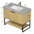 Yolan 36" Bathroom Vanity & Sink