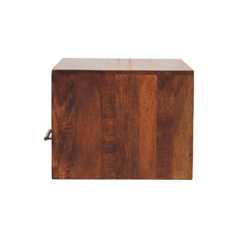 Solid Wood Cadiz Textured Bedside Table, photo 9 of 10