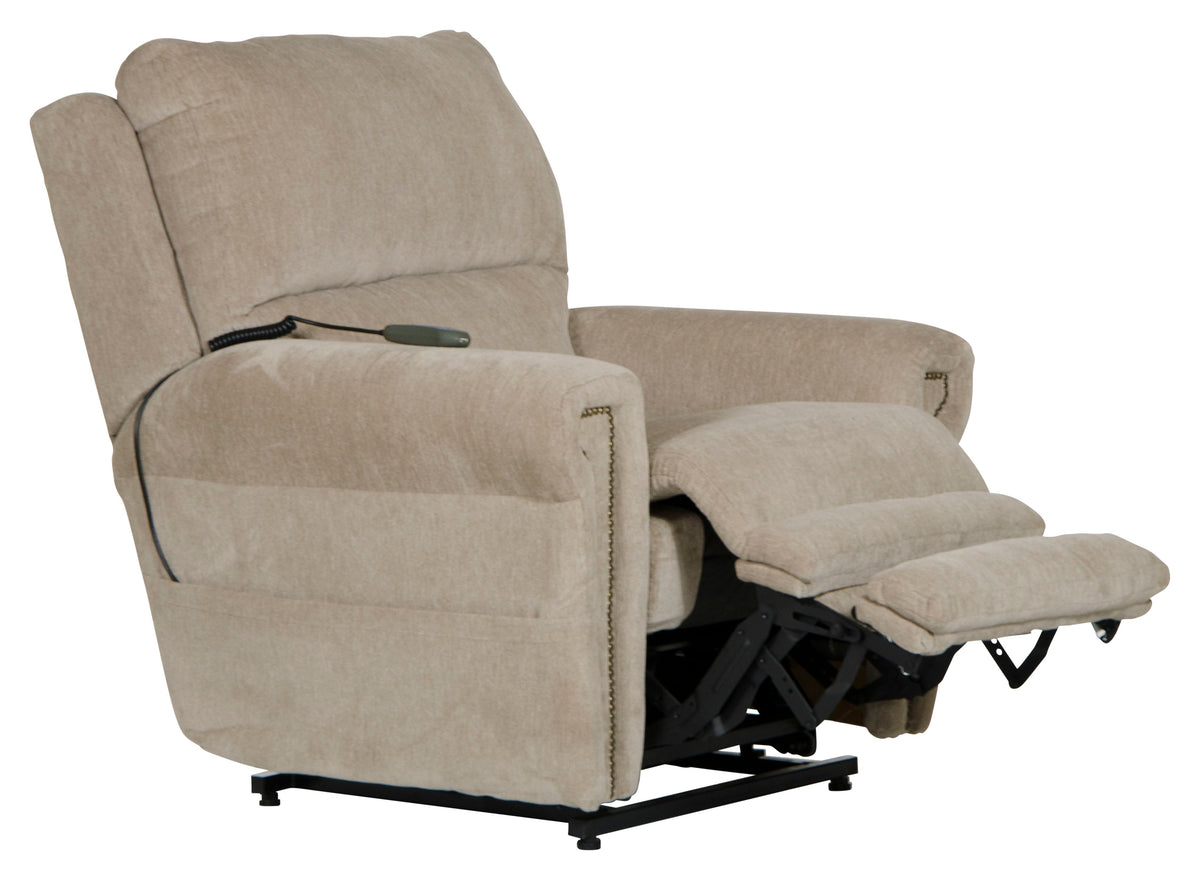 Warner - Power Headrest With Lumbar Power Lay Flat Recliner, photo 17 of 20