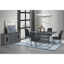 Ariya - Buffet With Clear Glass Inlay by Unique Piece Furniture