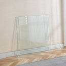 Tempered Clear Glass Top 80CM Square Dining Table