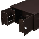 Modern Rectangle Coffee Table With Four Drawers by HouseOfZazla