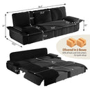 King Size Pull Out Sofa Bed, 3 In 1 Convertible Multifunctional by HouseOfZazla