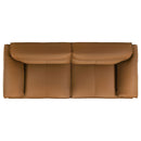 Buxton 2-piece Leather Upholstered Sofa Set Orange