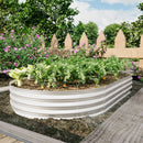 Heavy Duty Galvanized Raised Garden Bed Kit 8x4x1ft