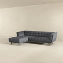 Addison - L Shape Sectional Sofa Tufted by Unique Piece Furniture