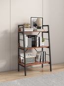 3 LAYER DISPLAY Bookshelf H Ladder Shelf Storage Shelves Rack Shelf Unit METAL FRAME, Tigger, 1 pc per carton