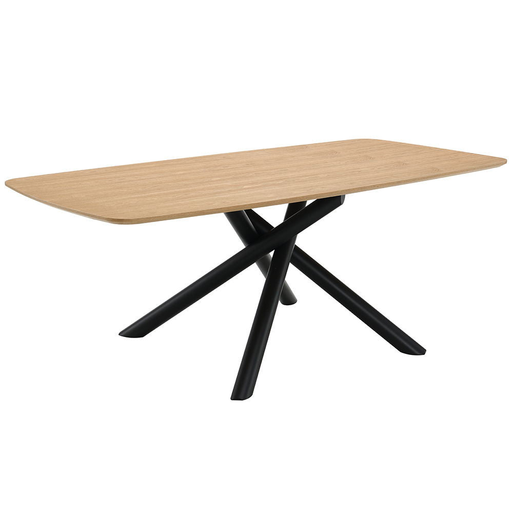 Lawton - Dining Table - Natural & Black, photo 5 of 7
