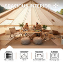 4 Season Bell Tent 16.4FT Waterproof Glamping Yurt by HouseOfZazla