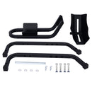 Heavy Duty Motorcycle Front Tire Chock For 17" 21" Wheels Stand 1200 Lbs Capacity - Black by HouseOfZazla