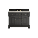 James Martin Brookfield 48" Single Bathroom Vanity, Black Onyx