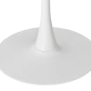 47.24"Modern Round Dining Table,Four Patchwork Tabletops with White Color Solid Wood Grain Table Top,Metal Base Dining Table, End Table Leisure Coffee Table