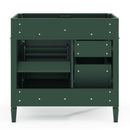 Bathroom Vanity With 2 Drawers And Tip-Out Drawer, Storage Cabinet by Unique Piece Furniture