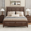Sleigh Bed Frame With Tall Headboard And Storage Bench by HouseOfZazla