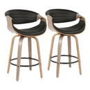 Symphony - Mid Century Modern Counter Stool (Set of 2) by HouseOfZazla