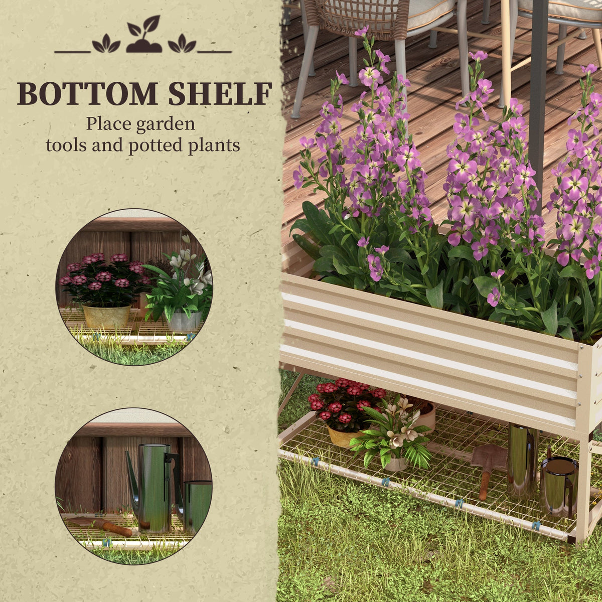 Outsunny Raised Garden Bed, photo 4 of 10