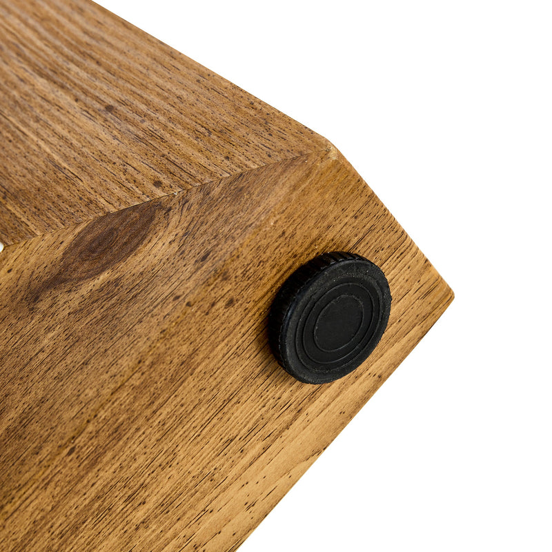 A modern and practical circular dining table. Made of MDF tabletop and wooden MDF table legs. Suitable for living room and bedroom. 42 inches x 42 inches x 30 inches