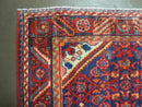 3' 6" X 10' 4" Antique Handmade India Floral Oriental Wool Runner Rug