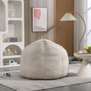 Bedding Bean Bag Sofa Chair High Pressure Foam With Footrest by Unique Piece Furniture